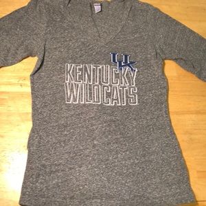 Kentucky wildcats quarter sleeve shirt